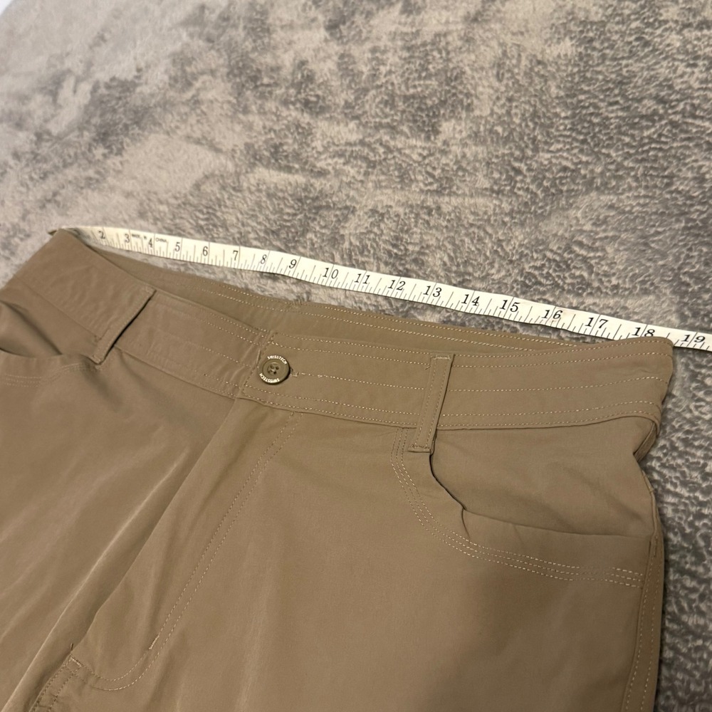 Swiss Tech Mens Khaki Cargo Pants 38W x 32L Nylon Spandex Outdoor Casual - Picture 5 of 6